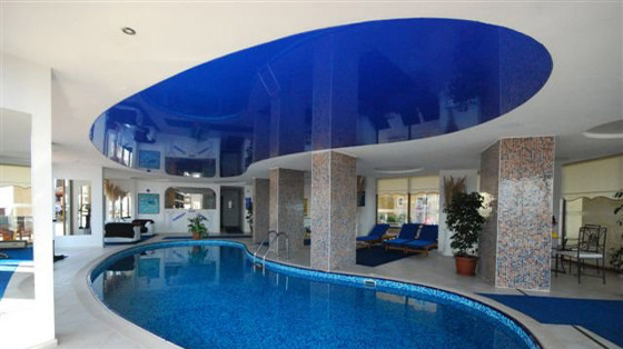 натяжные потолки Двухуровневый в Анжеро-Судженске