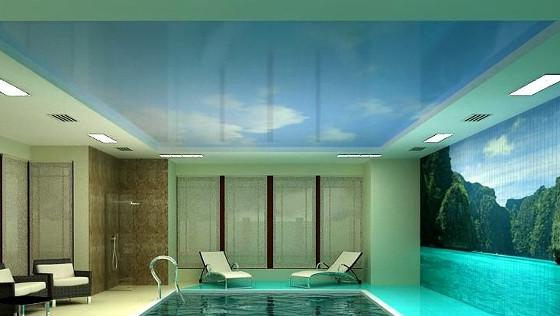 Двухуровневый потолки фото в Анжеро-Судженске