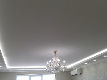 Тканевые натяжные потолки фото