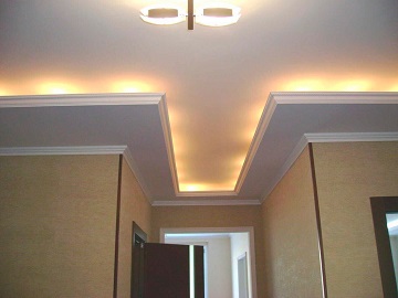 натяжные потолки фото в прихожую